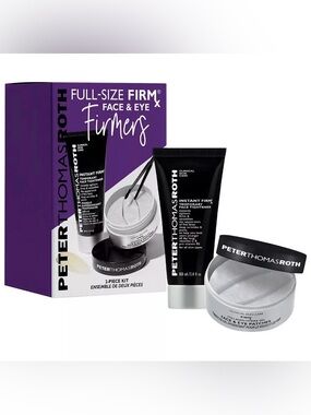 Peter Thomas Roth Full-Size FirmX Face and Eye Firmers 2-piece Kit New in Box